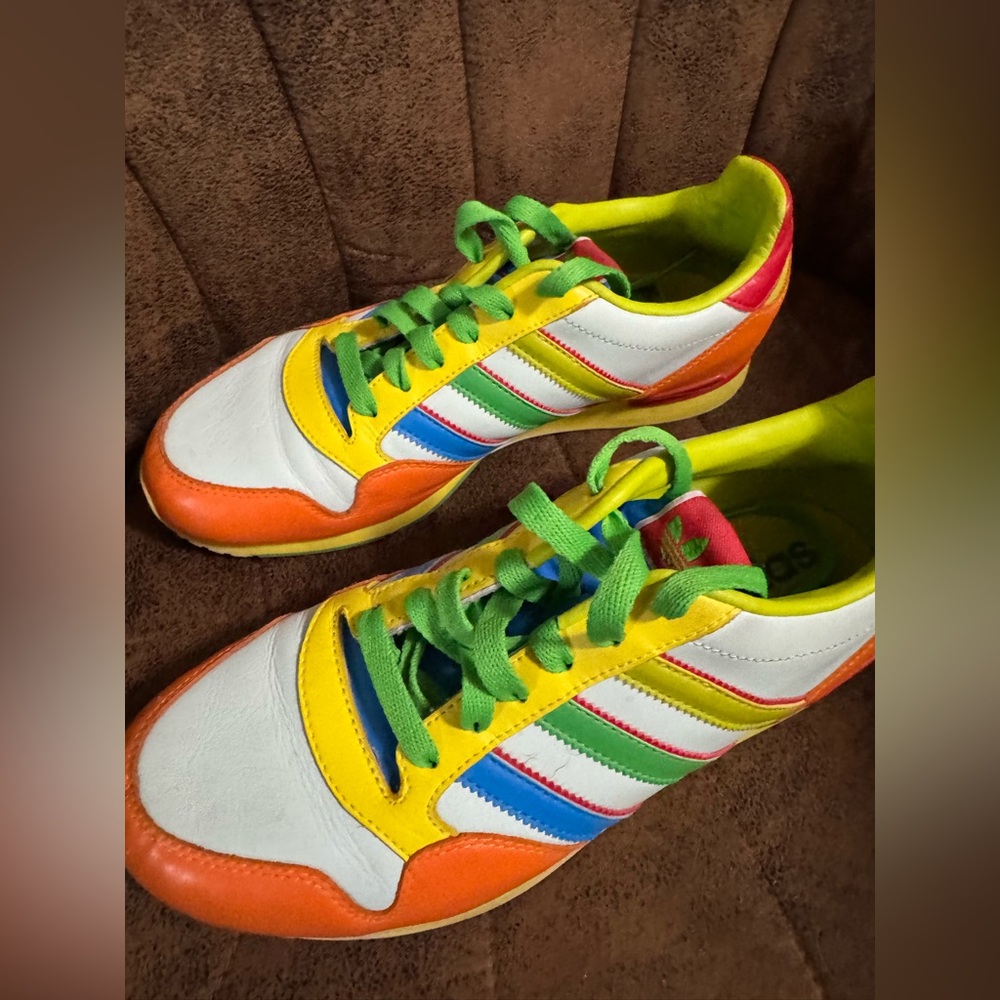 Adidas ZXZ Plus Retro Classic Multicolor Leather Casual Sneaker